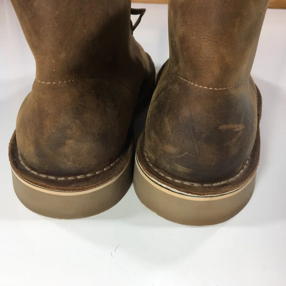 Clarks Desert Boots Mens Size 11.5 Brown Leather 15522